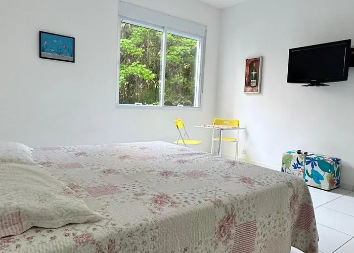Studio 315 Pitangueiras - Na Quadra Da Praia Guarujá